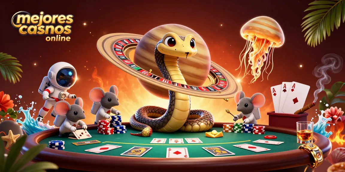 Los mejores casinos online que ofrecen emocionantes apuestas con cartas y fichas en un ambiente cósmico.
