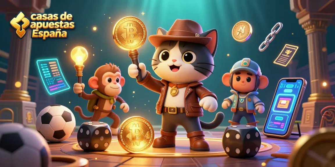 Apuesta en casas de apuestas España con una emocionante escena de un gato arqueólogo y su compañero monito descubriendo un artefacto de casino.