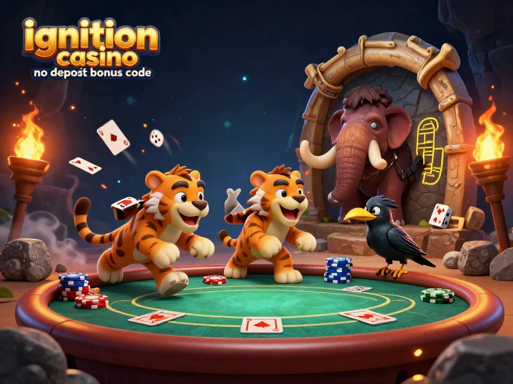 Engage in exciting poker action with the ignition casino no deposit bonus code in a vibrant casino setting.