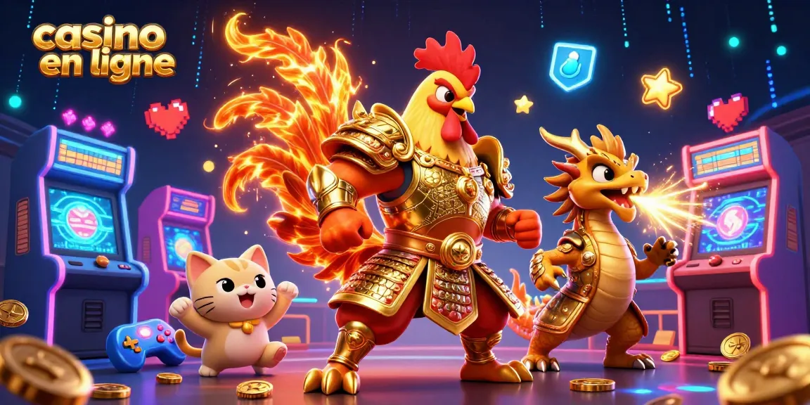 Casino en ligne : Combattez avec des héros animés dans un univers de machines à sous colorées.