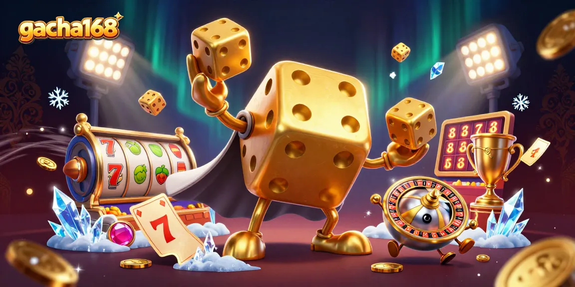 Experience thrilling wins at gacha168 with a dynamic scene of exciting slot action!