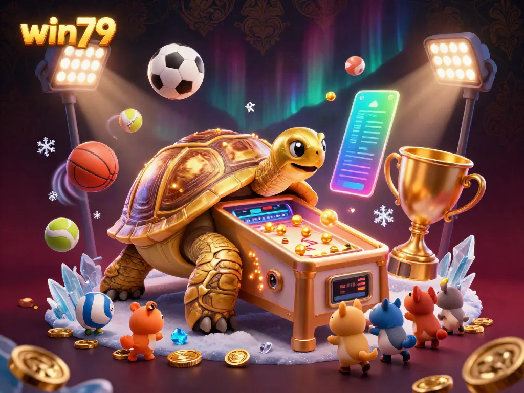 Experience exciting gaming with win79 through immersive visuals of action-packed casino elements and dynamic characters.