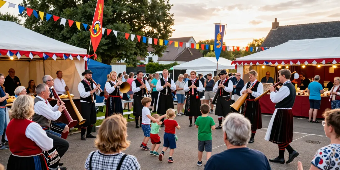 Colorful Breton cultural festival featuring M98 สล๊อตเว็บตรง music and dance