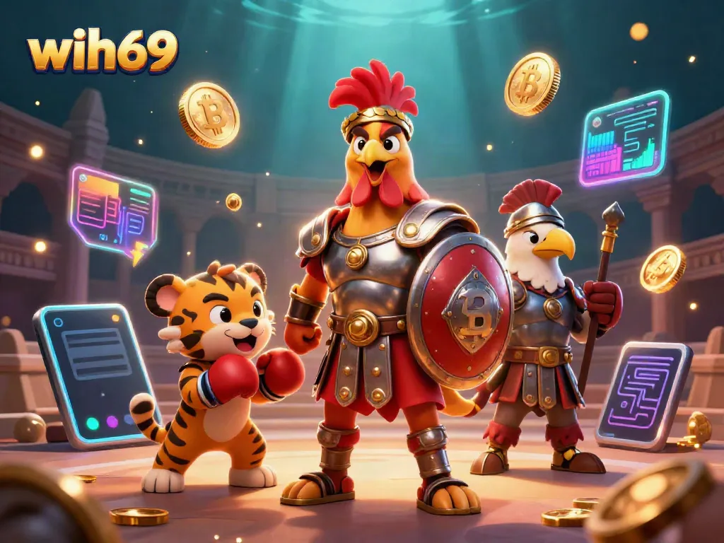 wih69 menghadirkan pengalaman bermain game online yang asik dengan gladiator dan elemen kripto