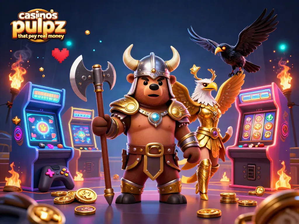 Engage with casinos like pulsz that pay real money offering thrilling gaming experiences with Viking and Valkyrie elements.