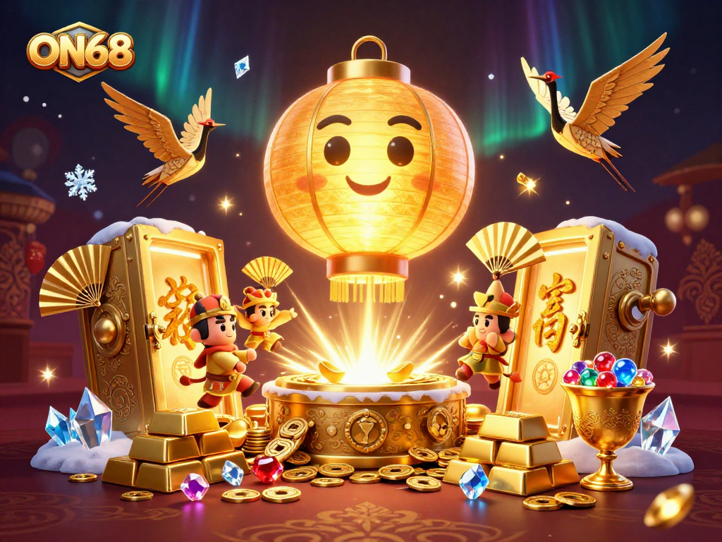 Experience thrilling adventures at ON68 with vibrant casino spirits and treasure-filled delights.