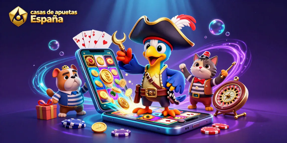 Apuesta en casas de apuestas España con un entorno vibrante y elementos de juego