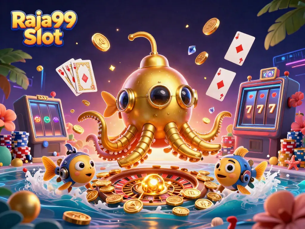 Raja99 Slot menawarkan pengalaman bermain dengan mesin slot terbaru dan keuntungan maksimal.