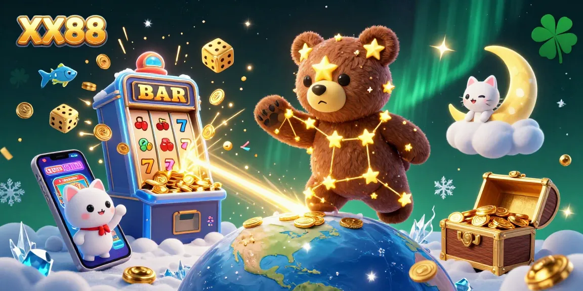 Players win at XX88 with thrilling slot games and exciting rewards in a magical gaming scene.