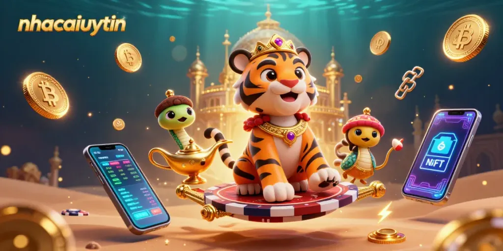 Engage with top-notch gaming experiences at nhacaiuytin featuring vibrant 3D casino illustrations.