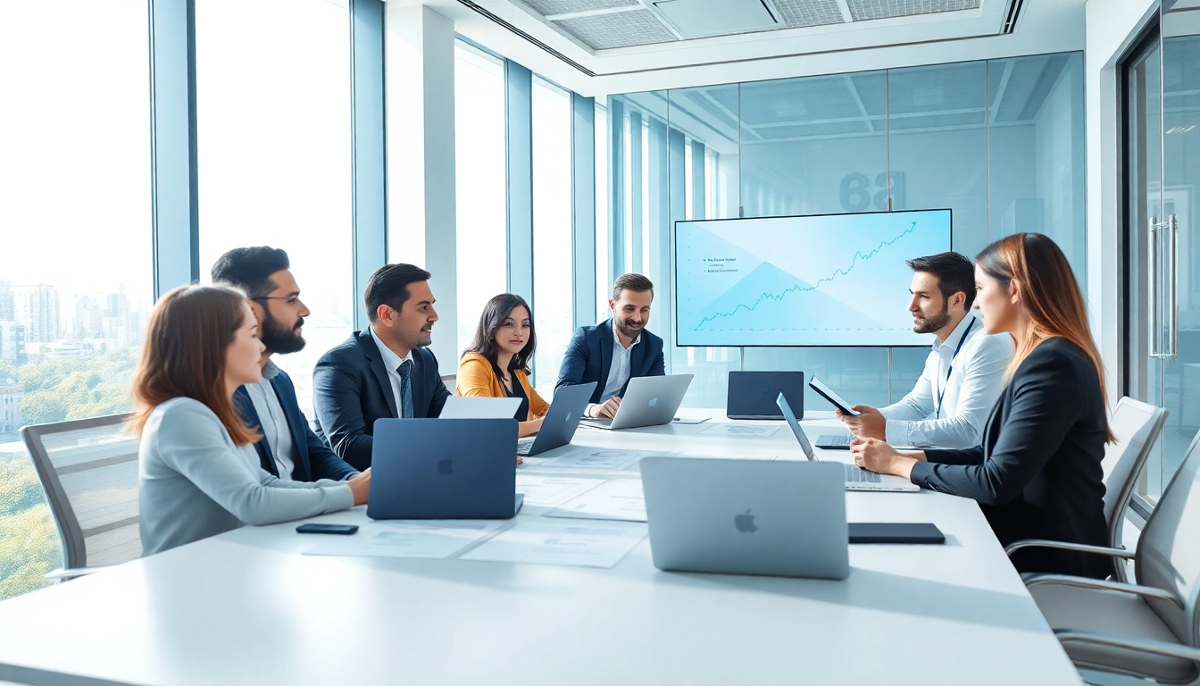 Discuss financial strategies in the merchant cash advance affiliate program during a business meeting.