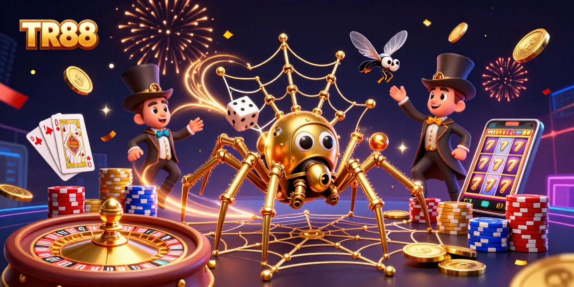 Engage with TR88's thrilling gaming atmosphere through a rich web of casino excitement.