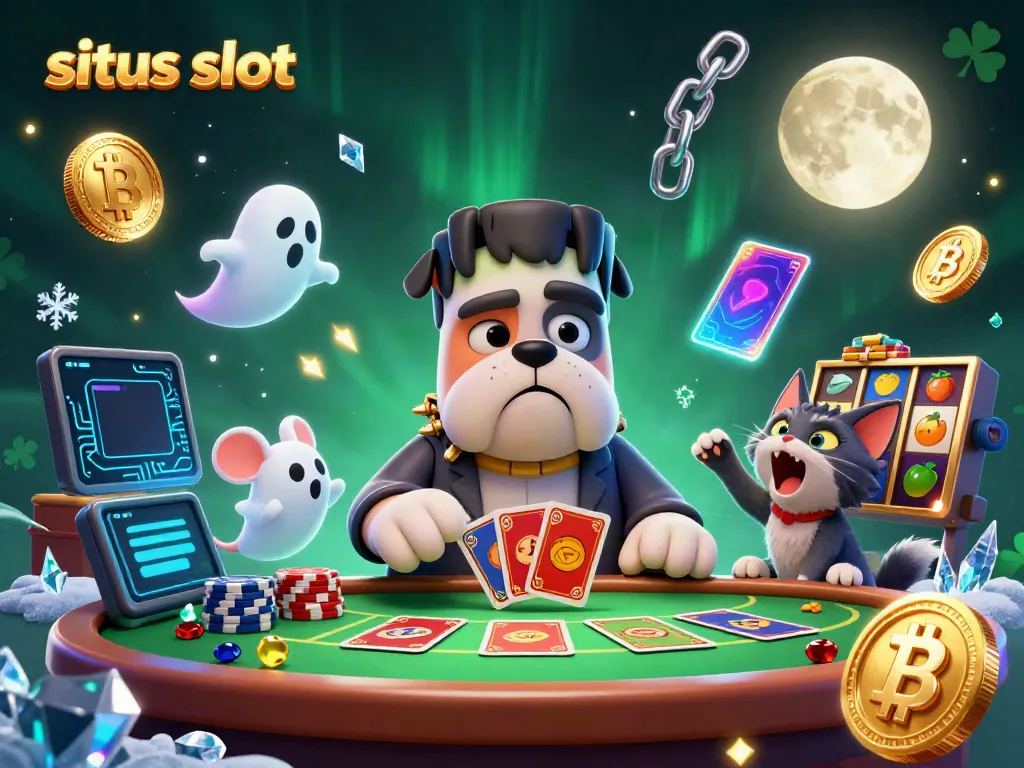 Menggandakan kegembiraan dengan situs slot berkelas dalam ilustrasi 3D yang menarik.