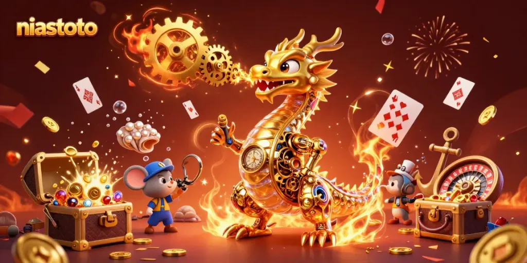 Experience thrilling wins with the niastoto dragon breathing gears and casino elements