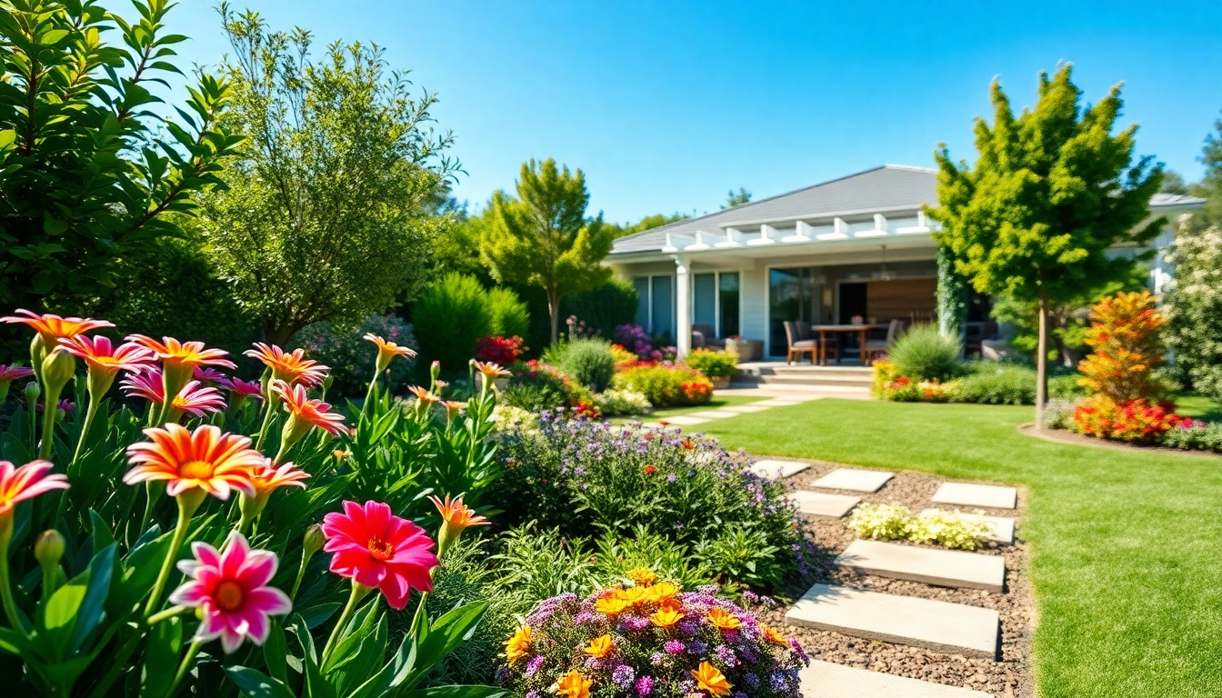 Enhance your outdoor space with beautiful landscaping Sydney design featuring vibrant greenery.