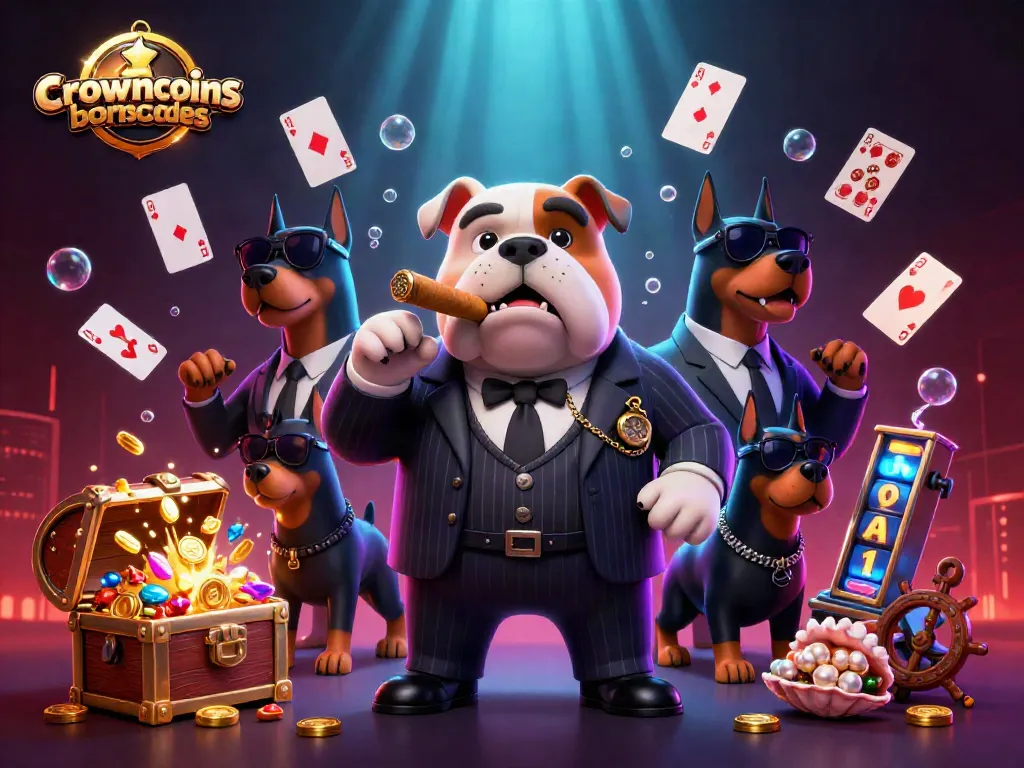 Crowncoinsbonuscodes powers up the casino game experience with vibrant characters and slot reel action.