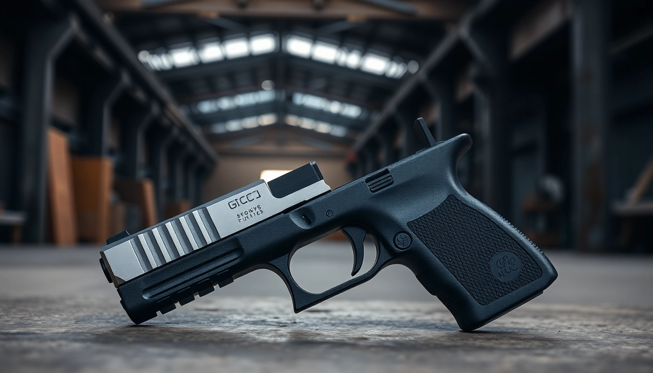 Explore the Glock 17 slide for sale featuring its metallic finish and sleek design.
