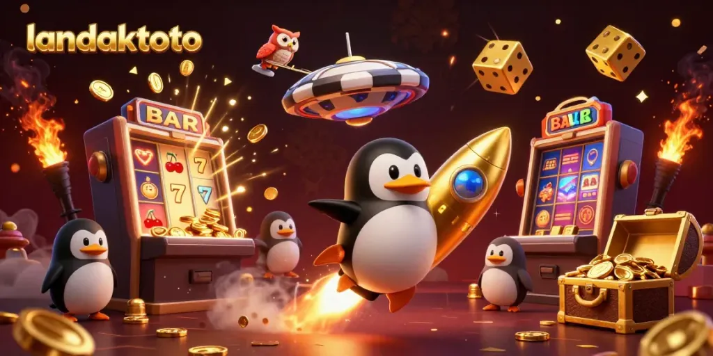 Mengarungi dunia judi online bersama landaktoto, menyaksikan koin emas berhamburan dan jackpot besar!